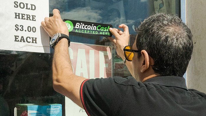 Bitcoin Cash background