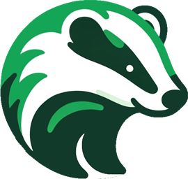 Honey badgers logo